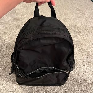 Mini Black Backpack